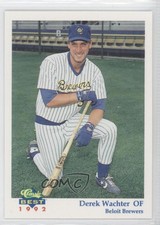 1992 Classic Best Beloit Brewers Derek Wachter #18