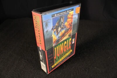 Sega Genesis Jungle Strike: The Sequel to Desert Strike CIB rare video game 1993 - Image 1 of 4