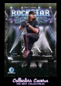 2025 Bowman Chrome Rockstar Rookies #RR4 Rhett Lowder - Picture 1 of 2