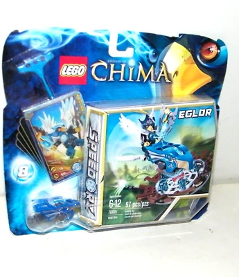 New  LEGO 70105 LEGENDS OF CHIMA Eglor Nest Dive 97 Pc. Set Sealed - Image 1 of 4