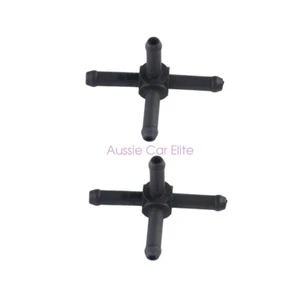 2 Pcs 6Q0121619 Cooling Hose Connectors OEM For VW Jetta 2006-2010 1.6L - Picture 1 of 7