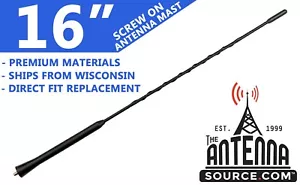 16" FUBA STYLE ANTENNA MAST - FITS: 2009-2015 Subaru Forester - Foto 1 di 7