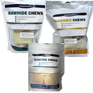 Piccardmeds4pets CLEZ-A-DENT Rawhide Chews for Dogs Pet Fresh Breath