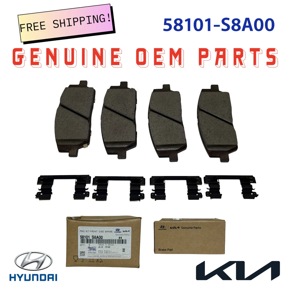 Pastillas Freno Delanteras Hyundai/KIA (58101-S8A00) Palisade Telluride (2020-2025) Foto 1 de 1