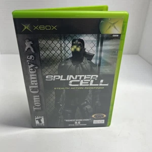 Tom Clancy's Splinter Cell Stealth Action Redefined Xbox 2002 Tested Working - Picture 1 of 5