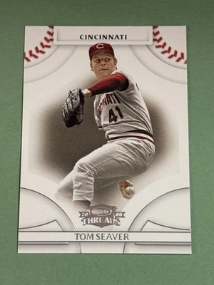 Tom Seaver 2008 Donruss Threads Cincinnati Reds #19 Z547 - Image 1 of 2