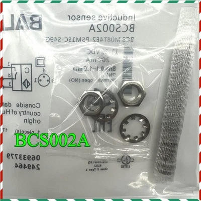 1 PC NEW BALLUFF BCS002A BCS M08T4E2-PSM15C-S49G Proximity Switch Sensor - Image 1 of 4