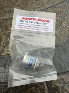 Surefire OEM Model P60 Lamp Assembly NEW Replacement Bulb All 6v Lithium Lights - Picture 1 of 4