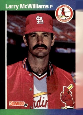 1989 Donruss #516 Larry McWilliams - Image 1 of 2