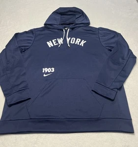 NY Yankees Nike Therma Fit MLB Cooperstown Collection Sweatshirt 2XL - Picture 1 of 5
