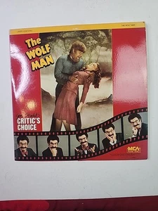 Vintage Laserdisc Movie 1941 The Wolfman Universal Monsters - Bild 1 von 8