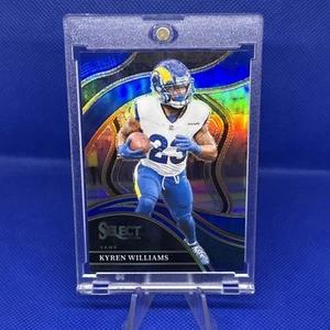 2023 Panini Select Kyren Williams Club Level #242 Blue Prizm /99 Rams - Imagen 1 de 2