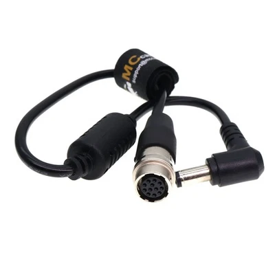 12Pin Hirose to 12V DC Power Cable for GH4 B4 2/3" Fujinon Canon Nikon Lens 30cm - Image 1 of 4
