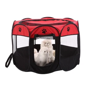 Parque infantil portátil plegable impermeable para mascotas VONV - Imagen 1 de 7