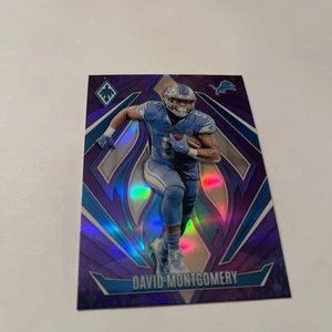 2024 Panini Phoenix David Montgomery Purple Fade # 37 Detroit Lions - Bild 1 von 2