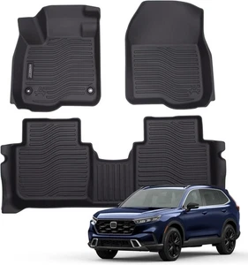 3pc Floor Mats &Cargo Liner For 2023-2026 Honda CR-V Hybrid All Weather TPE - Picture 1 of 3