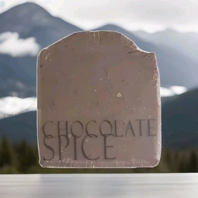 Natural Soap Bar With Essential Oils, Cocoa Butter, Shea Butter, Charcoal  - Image 1 of 3