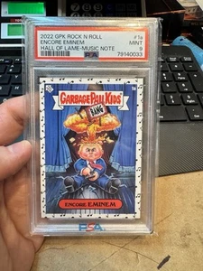 GPK 2022 Rock N Roll Hall of Lame (Eminem Parallel) PSA MINT 9 MUSIC NOTE BORDER - Picture 1 of 2