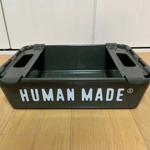 HUMAN MADE STEEL STACKING BOX Size 10cm(H)×36cm(L)×25.5cm(W) USED from JAPAN - Picture 1 of 5