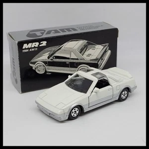 TOMICA TAM TOYOTA MR2 1984 AW11 1/56 TOMY Nuevo Blanco 24 MR-2 Hecho en Japón - Imagen 1 de 11