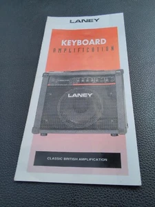 Laney Linebacker Keyboard Amp Range Brochure (1990s) - KB-30/KB-50/KB-80/KB-120 - Picture 1 of 5