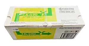 Genuine Kyocera TK590Y TK-590Y Yellow Toner Cartridge VAT INCLUDED - Picture 1 of 1