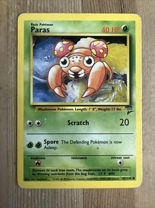 Paras 85/130 Common Base Set 2 Pokemon 2000 Vintage WOTC HP - Picture 1 of 2