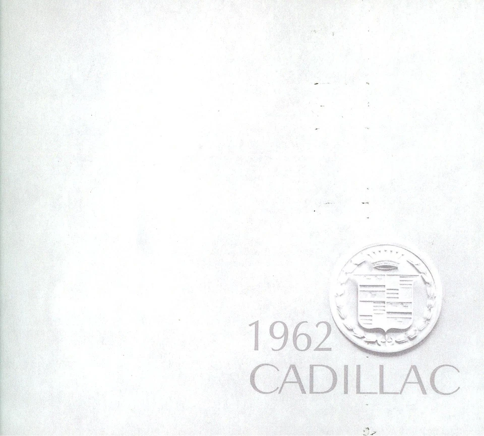 Folleto de ventas Cadillac 1962 Foto 1 de 1