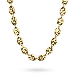 Catena Gucci Puff classica in oro 10 kt (cava) - Foto 1 di 7