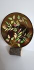 Vintage Wade England Copper Lusterware Lustre Ware Floral Desert Plates 6" & 5"
