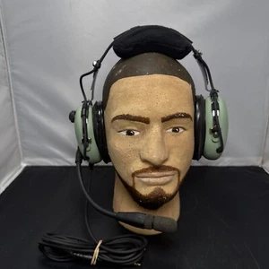 David Clark H10-13.4 Aviation Headset Untested Dual GA Plugs - Bild 1 von 10