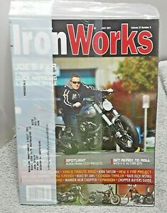 Ironworks Motorcycle Magazine juillet 2011 scellé état non ouvert