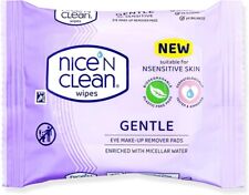 Nice 'N Clean Eye Make Up Remover Pads with Micellar Water Travel Size