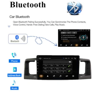 Car Stereo Radio GPS Wifi 9" Android For 2003-2008 Toyota Corolla with Carplay - Picture 1 of 14