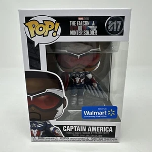 Marvel Funko Pop Vinyl Figur - Walmart exklusiv - Falcon Captain America # 817 - Bild 1 von 4