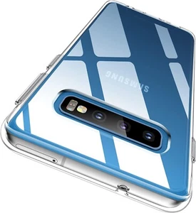 Funda protectora delgada transparente a prueba de golpes para Samsung Galaxy S10 4G - Imagen 1 de 7