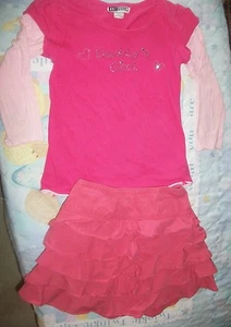 GIRLS Outfit GYMBORee Skirt & KNIT WORKS TOP 5T - Picture 1 of 5