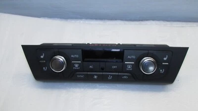 2012-2013-2014-2015 AUDI A7 CLIMATE CONTROL UNIT HEATED COOLED SEATS 4G0820043AF - Image 1 of 4