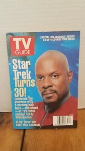 TV Guide Star Trek Turns 30 Avery Brooks Captain Sisko 24-30 de agosto de 1996 - Imagen 1 de 2