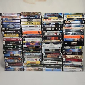 69 PC Games Lot - Pick and Choose, Call of Duty, Total War, Sims, crysis - Picture 1 of 73