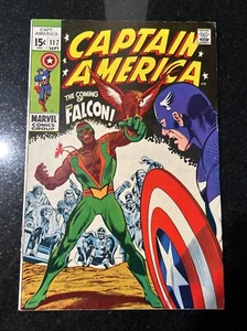 Captain America #117 (Marvel 1969) FN/VF 7.0 - 1st Appearance of The Falcon - Picture 1 of 8