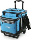 Titan Deep Freeze 60 (50+10) Can Collapsible Rolling Cooler With Wheels