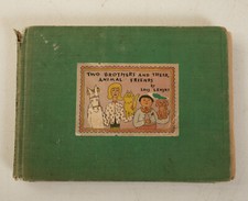 Two Brothers and Their Animal Friends (O2R) Children's Book Lois Lenski 1929