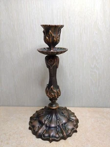 Vintage Soviet Candlestick Candle Holder USSR NIMOR Copper Look - Picture 1 of 6