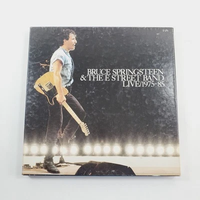 Bruce Springsteen and the E Street Band Live 1975-85 5 LP Vinyl Boxed Set 1986 - Image 1 of 4