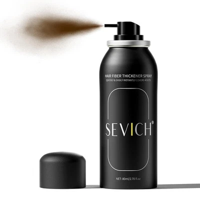 Spray de fibra capilar Sevich - Polvo espesante instantáneo para hombres y mujeres, H Foto 1 de 4