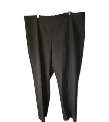 J. Jill Black Straight Leg High Rise Career Casual Trouser Pants Womans Size 22 - Image 1 of 4