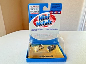 CMW Mini-Metals #50201 N Scale '48 Ford Convertible (2) - NOS - Picture 1 of 4