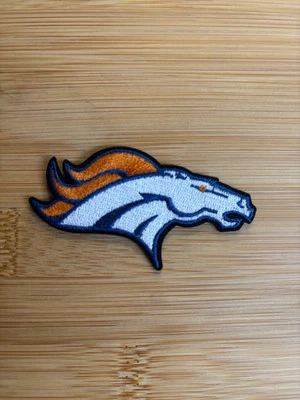 Denver Broncos Embroidered Iron On Patch Great On Jackets & Hats Free Shipping - Image 1 of 4