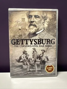 GETTYSBURG THE UNKNOWN CIVIL WAR SERIES DVD NEW MPI Home Video 3 Disc Set - Picture 1 of 6